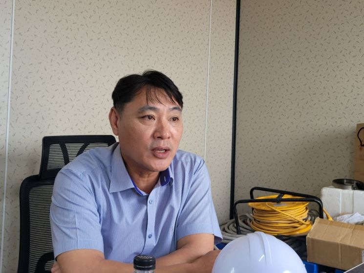 방조혁 유니슨 풍력연구소장(전무). 강희종기자
