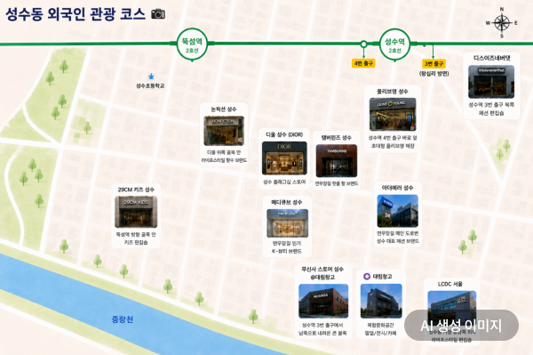 [K-Tourism Road]② "Experiencing Daily Life Like a Local"... Foreign Tourists Roam the Alleys of Seongsu