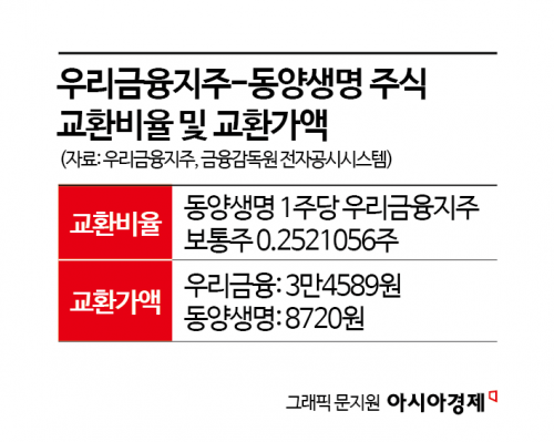 금감원 제동에 우리금융·동양생명 완전자회사 작업 변수…"소통하며 진행"