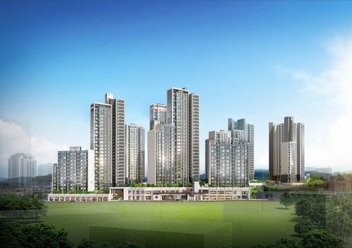서울 동작구 대방동 '아크로 리버 스카이' 투시도. DL이앤씨