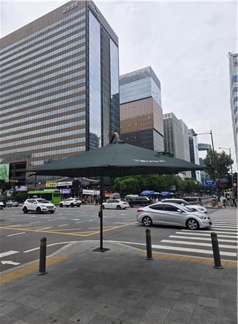 Fixed Shade Canopy and Smart Shade Canopy. Seoul City