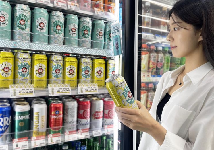 지드래곤 관련 데이지맥주 이미지