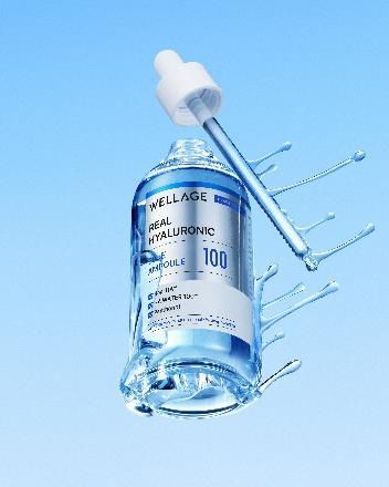 휴젤 웰라쥬 '리얼 히알루로닉 블루 100 앰플'. 휴젤