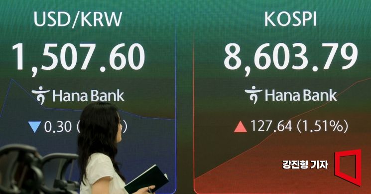 또 신고가 코스피…8700도 목전(상보)