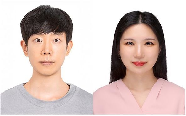 연구팀 사진. (왼쪽부터) 김의환 AI융합학과 교수, 윤지애 석박통합과정생. GIST 제공