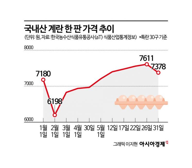 "1인 1판만 팝니다"…AI 여파에 달걀 수급 비상