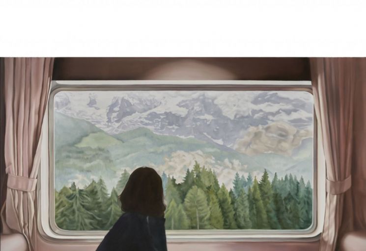 Time Passing By, 2025, oil on canvas, 117.0 x 80.5cm. 페이토 갤러리.