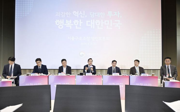 8일 열린 '지출구조조정 열린 토론회'. 기획예산처.