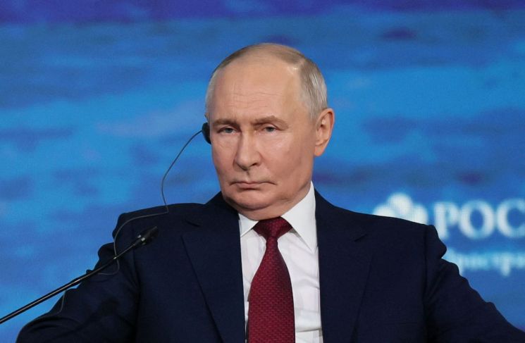 Russian President Vladimir Putin. Photo courtesy of Reuters and Yonhap News