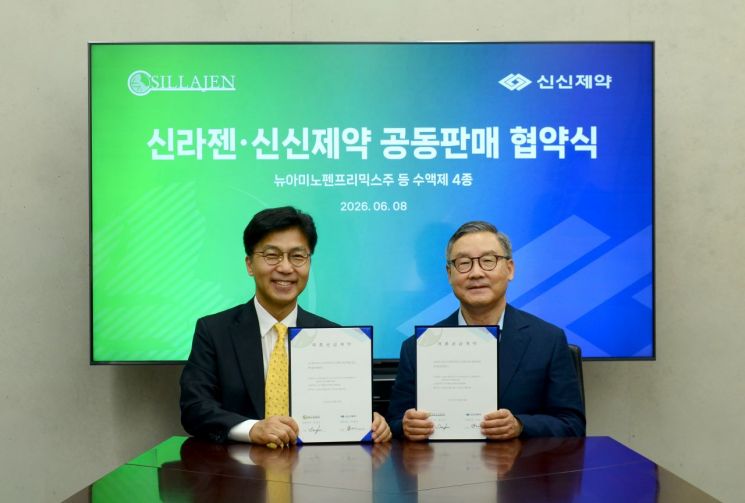신라젠-신신제약, 전문의약품 수액제 공동판매 계약