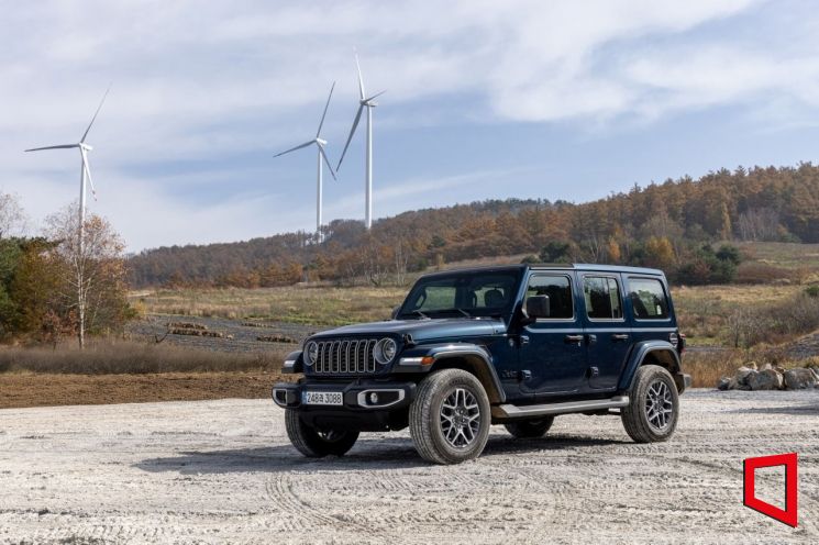 Jeep Wrangler Sahara Pelham Blue Edition. Džip