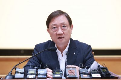 이찬진 금융감독원장이 22일 서울 여의도 금감원 본원에서 열린 '6월 기자간담회'에서 발언하고 있다. 금감원
