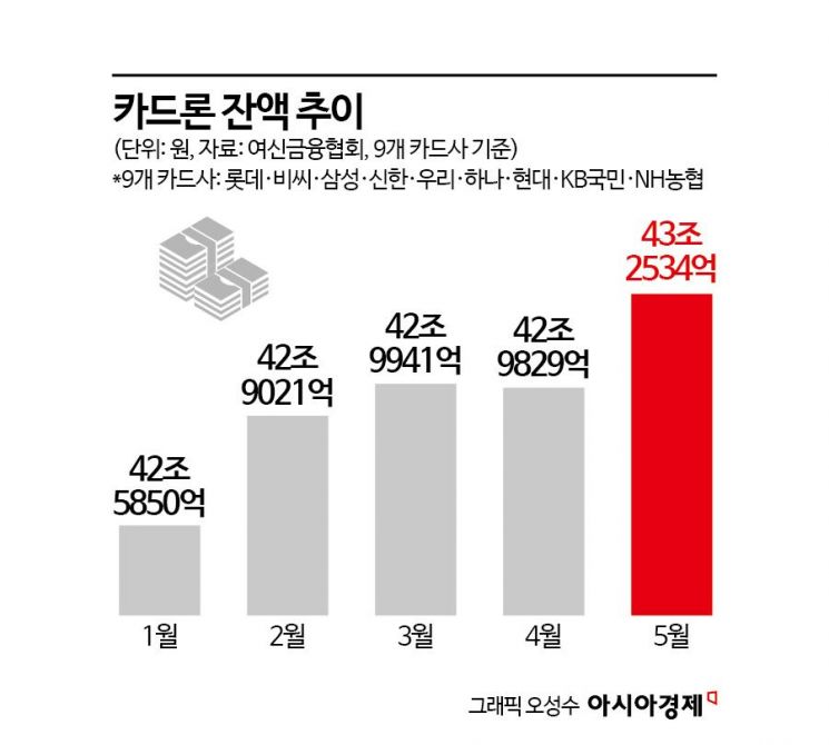 카드론 역대 최대…은행 밖 대출 '풍선효과' 커지나