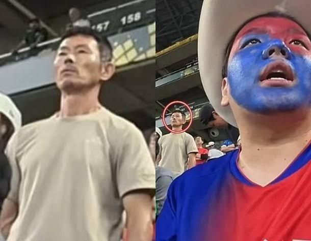 한국 축구대표팀이 남아프리카공화국에 0-1로 패한 경기 현장에서 손흥민의 아버지 손웅정 씨가 포착됐다. 유튜브 채널 '곽튜브'