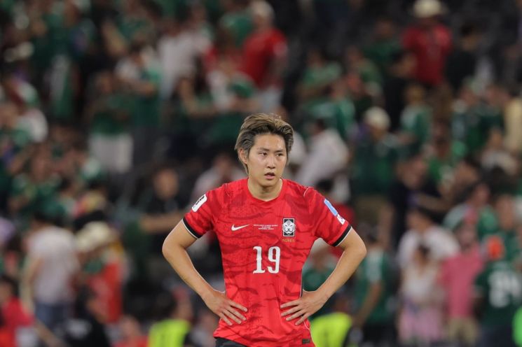 24일(현지시간) 멕시코 몬테레이 스타디움에서 열린 2026 북중미 월드컵 A조 3차전 한국과 남아프리카공화국의 경기. 연합뉴스