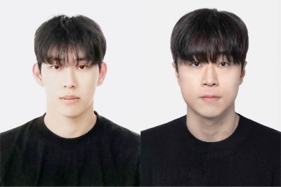 2026년 소방공무원 시험에 최종 합격한 진원태(왼쪽), 유현태 학생. 동의과학대 제공