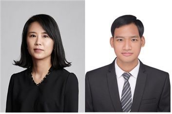 연구팀 사진. (왼쪽부터) 허연숙 고려대 건축사회환경공학부 교수(교신저자), 세티안토 기기 라흐만다니 박사과정(제1저자). 고려대 제공