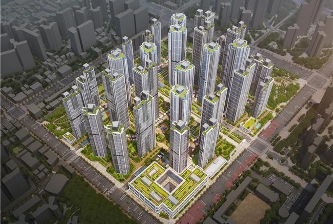 강남 학군1번지 서울 강남구 대치동의 랜드마크 단지로 기대를 모으고 있는 은마아파트 재건축 조감도. 서울시 제공