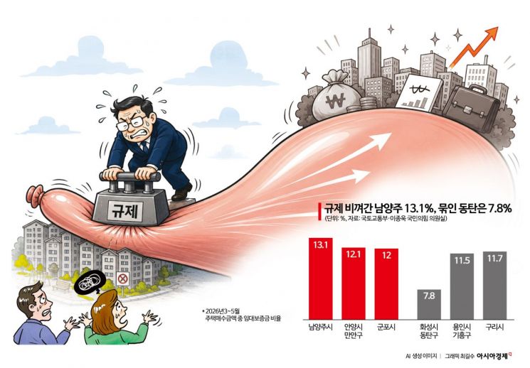 동탄·기흥 갭투자 수요, 남양주·군포로 옮겨붙여…"이러다 수도권 전체 묶일라"[부동산AtoZ]