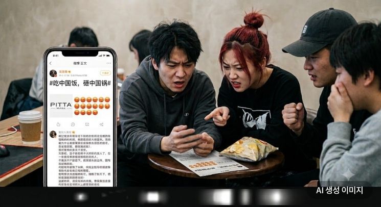 중국에서 항일전쟁 발발의 계기로 여겨지는 '7·7사변' 기념일에 일본 한 마스크 브랜드가 칠석(七夕) 마케팅을 해 논란의 중심에 섰다. AI생성이미지.