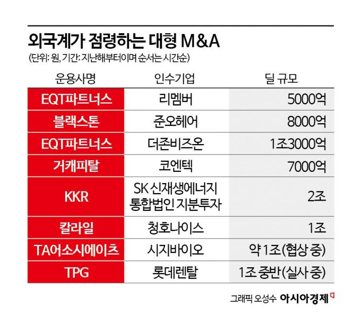 "환율 믿고 싹쓸이?" 돈다발 들고 한국 왔다…알짜기업 노리는 외국계 큰손 [PE는 지금]