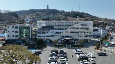 완도군청 전경