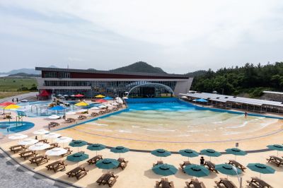 군산시가 조성한 해양레저 복합관광시설 '오션팔레트'가 지난 10일 정식 개장했다. 군산시청 제공