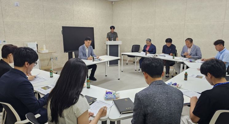 이도완 창녕군 부군수 취임 후 첫 주요 시설 현장 방문.[사진제공=창녕군]