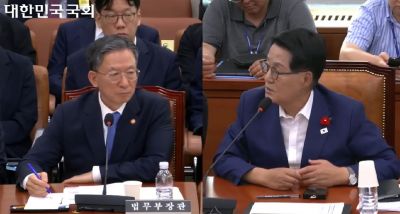 박지원 의원(우)은 지난 8일 국회 법제사법위원회에서 목포 출입국출장소와 농번기 불법체류 단속 '사전 통보제' 필요성에 대해 강조했다. 박지원 사무실 제공