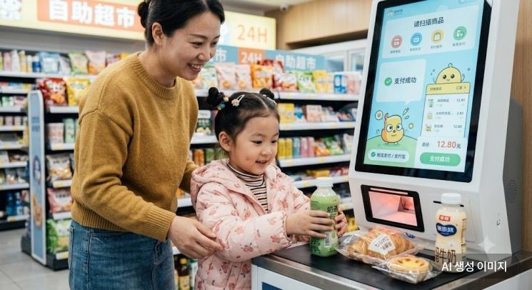 중국인들의 식탁에서 거품이 사라지고 실속형 먹거리가 뜨고 있다. AI 생성이미지.