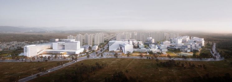 메디컬클러스터 조감도. 파주시 제공