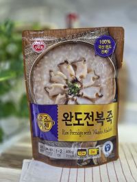'바다의 산삼' 완도산 전복이 종합식품기업 오뚜기의 전국 유통망을 타고 대중적인 간편식으로 식탁에 오른다. 완도군 제공