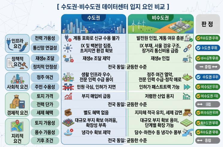 전력은 지방, 인프라는 수도권…"AI 데이터센터 딜레마, '푸쉬앤풀'로 풀어야"