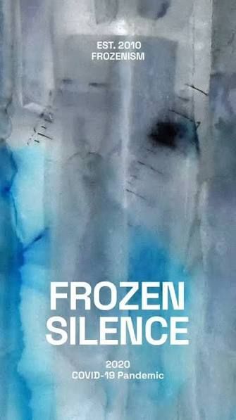 성서의 'Frozen Silence'. 코로나19 팬데믹을 ‘보이지 않는 바이러스’의 시간으로 응결시킨 작업이다. 칼리파갤러리