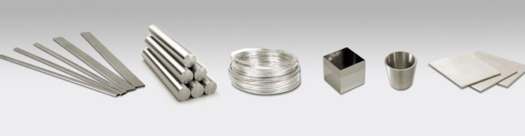 Parts made of tantalum. The photo is not related to any specific expression in the article. Screenshot from the Future Alloys website.