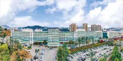 조선대병원 전경.