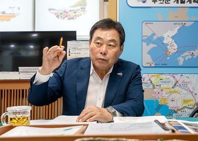 김산 무안군수. 무안군 제공