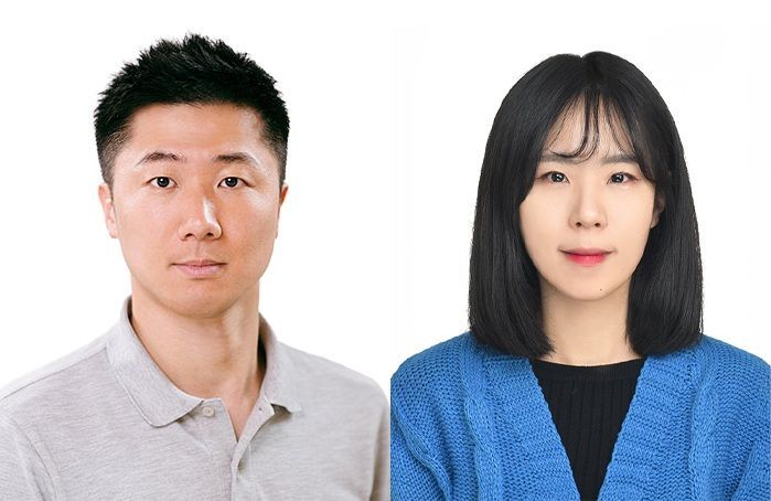 연구팀 사진. (왼쪽부터) 김상륜 GIST 화학과 교수, 오희정 석박통합과정생. GIST 제공