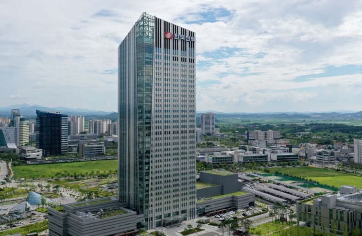 전남 나주시에 위치한 한국전력 본사 사옥 전경. 아시아경제DB