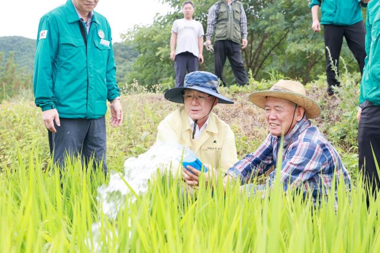 의령군, 가뭄 장기화 대비…농업용수 확보 총력·대응 강화.                   [사진제공=의령군]