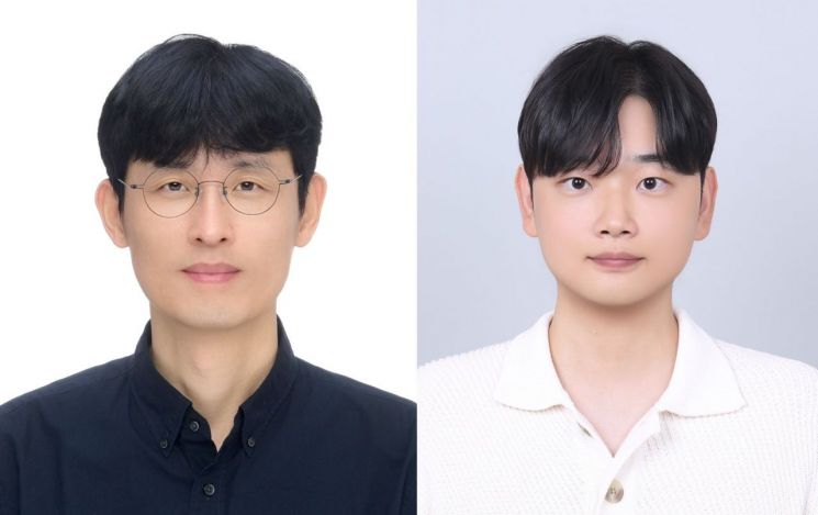 연구팀 사진. 박성수 UNIST 교수(좌측)와 김정기 연구원. UNIST 제공