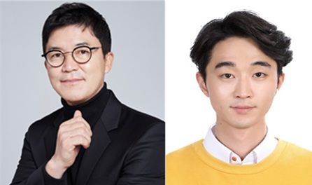 연구팀 사진. 강용태 고려대 기계공학부 교수(왼쪽, 교신저자), 서영환 박사과정(제1저자). 고려대 제공