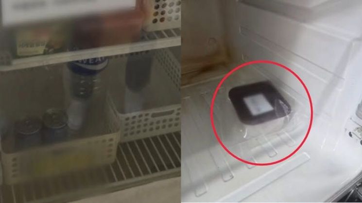 A씨가 약 2주 뒤 병원을 방문해 확인한 공용 냉장고에는 환자들의 이름이 적힌 쌈장과 음료수 등 식품이 들어 있었다. 냉장고 아래쪽에는 일회용 죽 용기가 놓여 있었고, 그 안에는 아버지의 발가락이 보관돼 있었다. KBS
