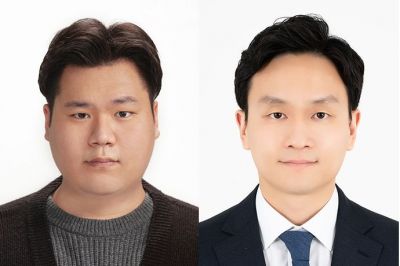 연구진, 한원 박사과정생(왼쪽), 신중호 교수. 국립부경대 제공
