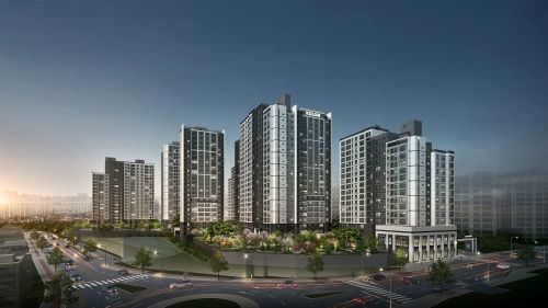 삼천 하늘채 라비엘 투시도(사진 제공: 코오롱글로벌㈜)