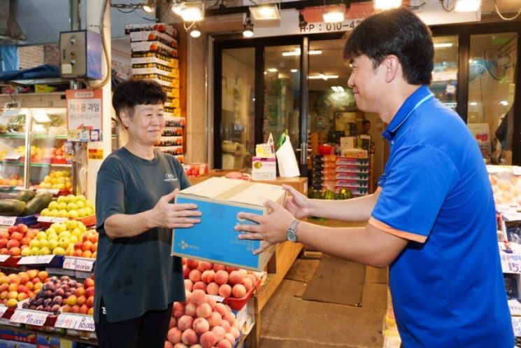 CJ대한통운, 전통시장 배송으로 상생 물류…오산 오색시장으로 확대