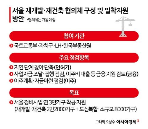 [단독]정비사업 애로사항 정부에 직접 건의한다…정부-서울 지자체 협의체 가동