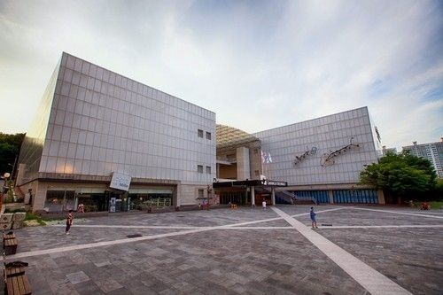 광주비엔날레 전시관 전경. 광주비엔날레