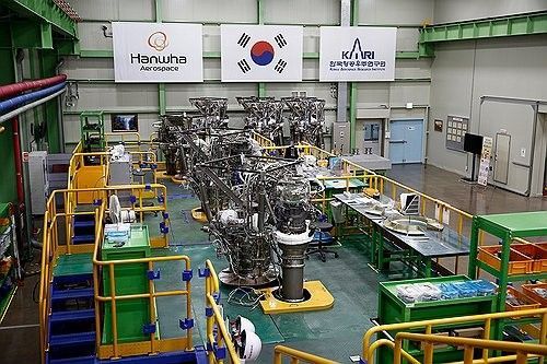 경남 창원 한화에어로스페이스 제1사업장의 한국형발사체 누리호 엔진 제작 현장 모습. 한화에어로스페이스