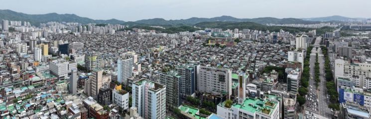 성남시 원도심 전경. 성남시 제공